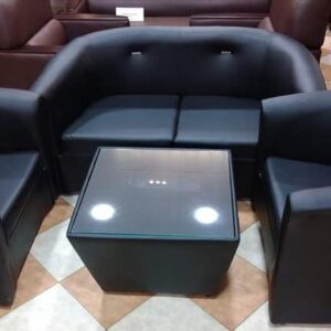 Salon 4 Place Chauffeuse Avec Table De Bass
