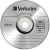 Verbatim CD-R 700MB imprimable 50 Pack