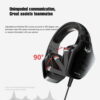 Ovleng Casque Gaming Ovleng OV-P50 LED avec Microphone pour PC portable PS4 Smartphone