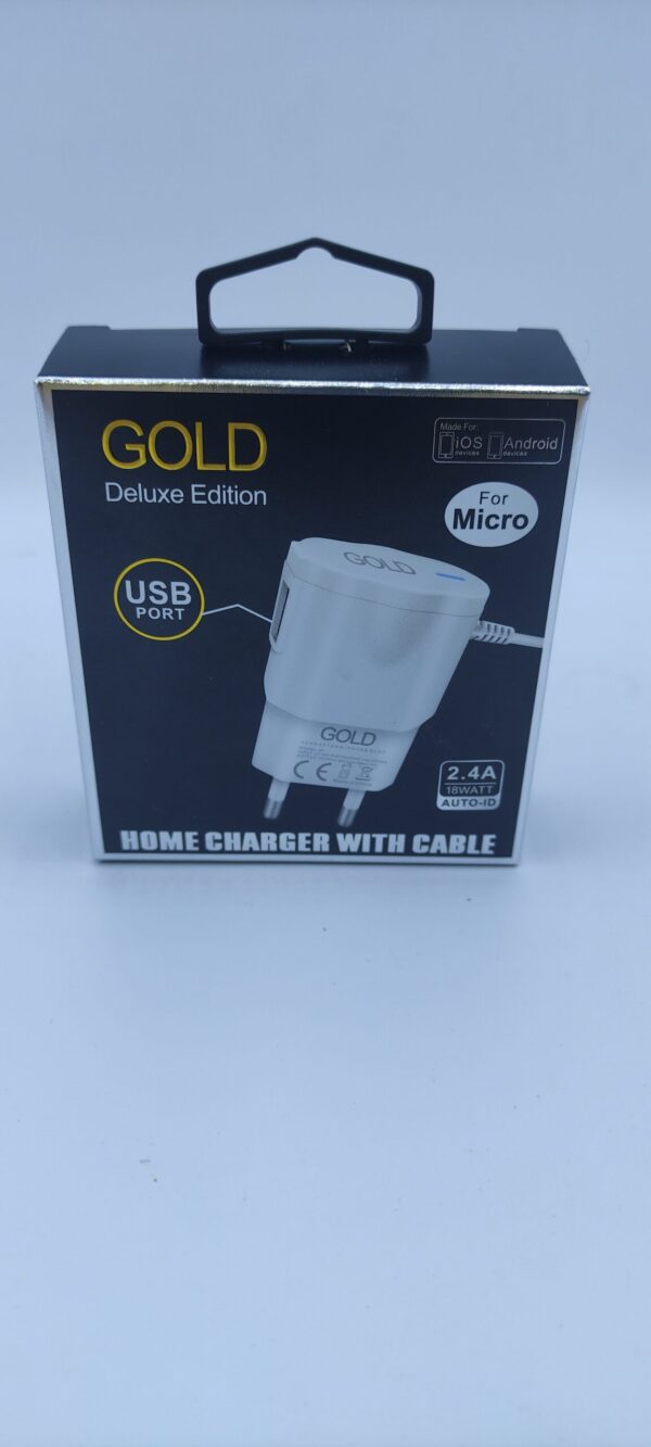 Chargeur GOLD Micro 6V/2.4A