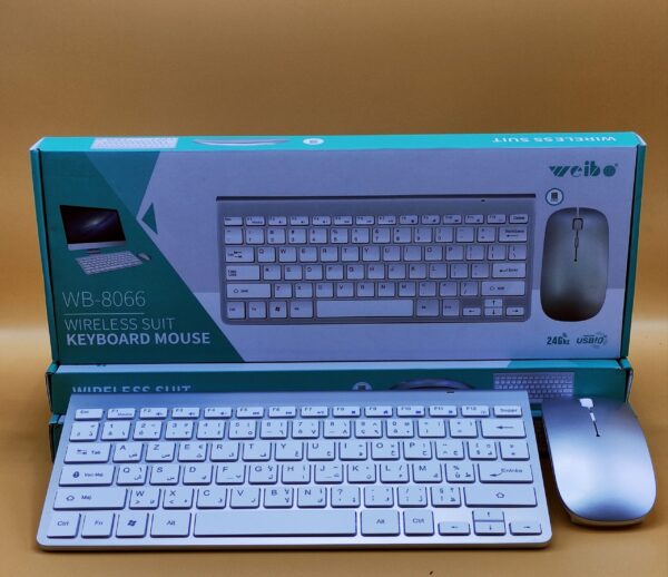 clavier souris sans fil WB-8066