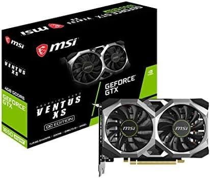 GPU NVIDIA GTX 1650 4GB MSI VENTUS XS