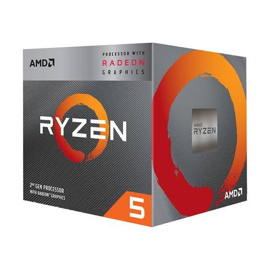 AMD Ryzen 5 3400G Radeon Vega 11 (3.7 GHz / 4.2 GHz)