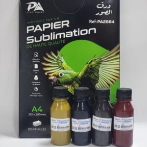 papier transfert (sublimation) et encre