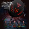Casque Gaming filaire AUX Jack 3.5mm A1 RGB avec Microphone pour PC Smartphone