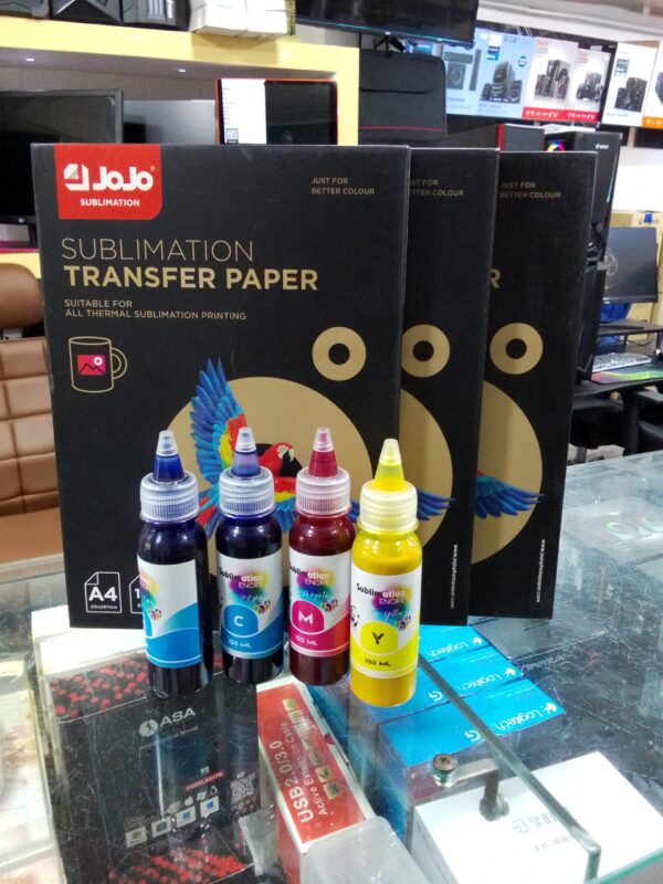 papier transfert (sublimation) et encre