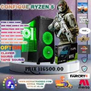 UNITE GAMER RYZEN 5 5600G RTX 3050 6GB OC