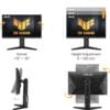 ECRAN ASUS TUF VG249QL3A 24" IPS 180HZ 1MS 2HDMI DISPLAYPORT