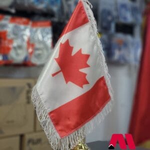 Drapeau de Bureau Canada 🇨🇦 + Socle