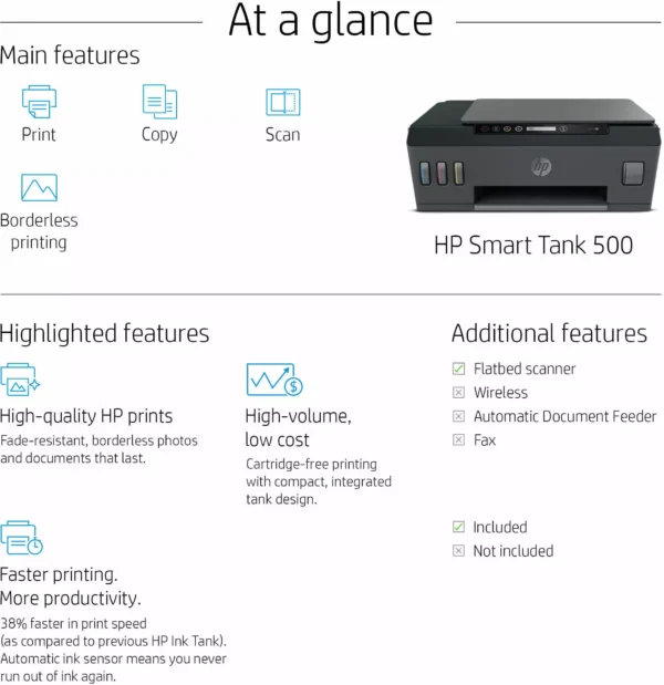hp_500 Imprimante HP Smart Tank 500 All-in-One