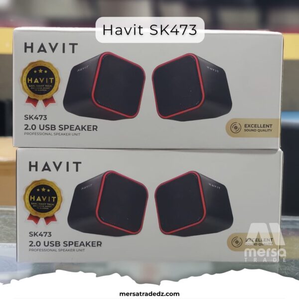 SK473 Mini Baffle Pour PC Havit SK473 (2.0 USB)