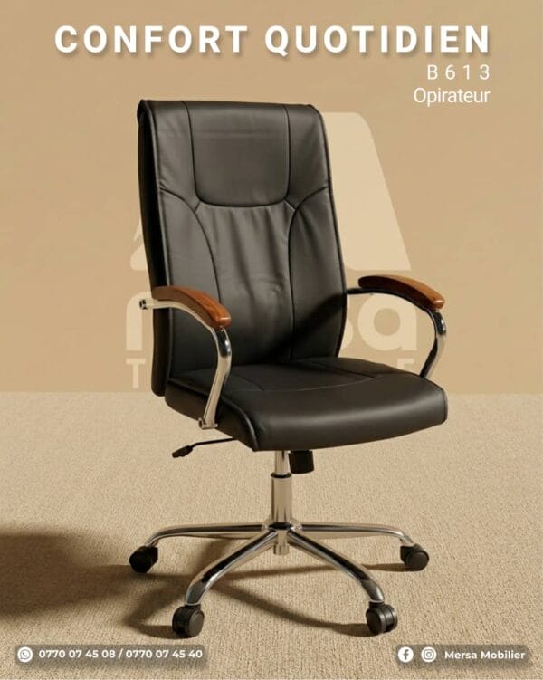 CHAISE OPÉRATEUR B613 – Chaise de Bureau Ergonomique Professionnelle