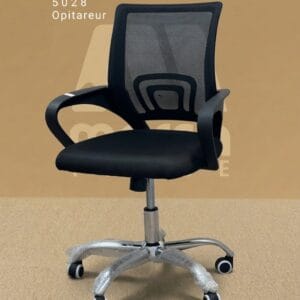 CHAISE OPÉRATEUR FILET 5028 – Chaise Ergonomique Professionnelle