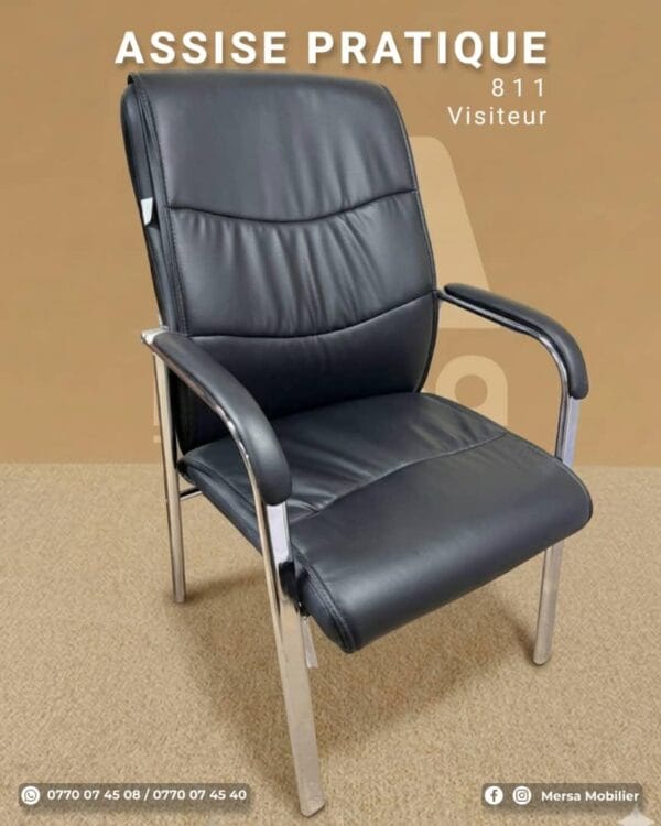 WhatsApp Image 2026-05-17 at 23.00.05 Chaise de Bureau 811 Premium – Design Élégant & Soutien Ergonomique Avancé
