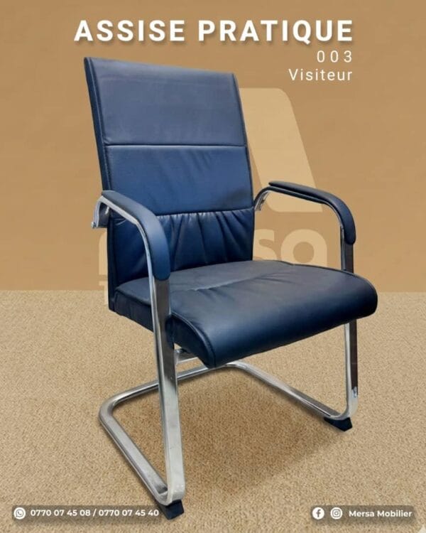Chaise Visiteur 003 – Élégance & Confort Professionnel