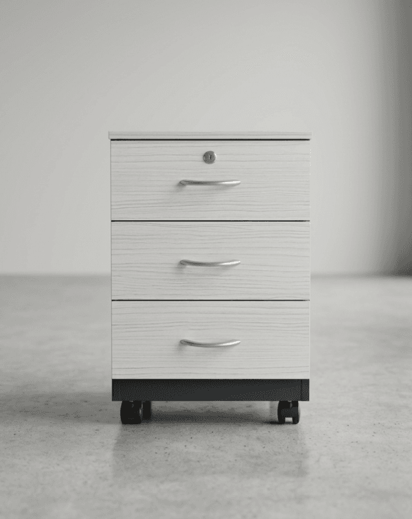 Caisson de Bureau à Roulettes – Rangement Flexible & Style Moderne