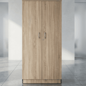 Gemini_Generated_Image_eowp5ueowp5ueowp Armoire de Rangement Professionnelle 2 Portes – Organisation & Élégance