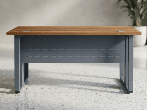 Bureau Métallique Professionnel – Stabilité Renforcée & Style Moderne